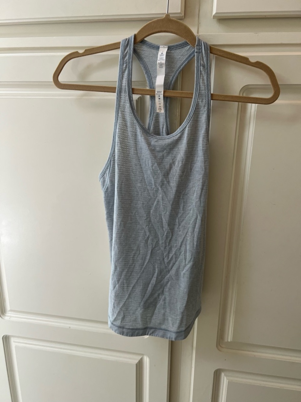 lululemon athletica Light Blue Racerback Tank